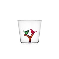 Tumbler Birds Green-Red